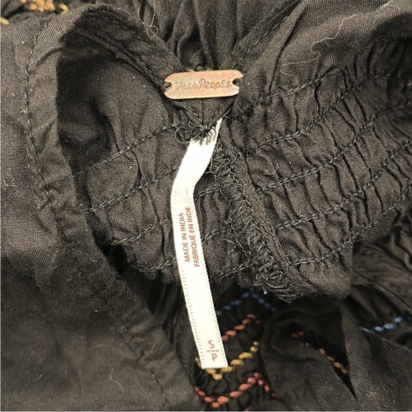 Free People Love on the Run Black Dress EUC - Picture 9 of 14